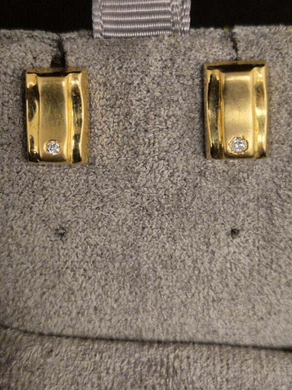 Örhänge 18k guld  med diamanter - Bild 2