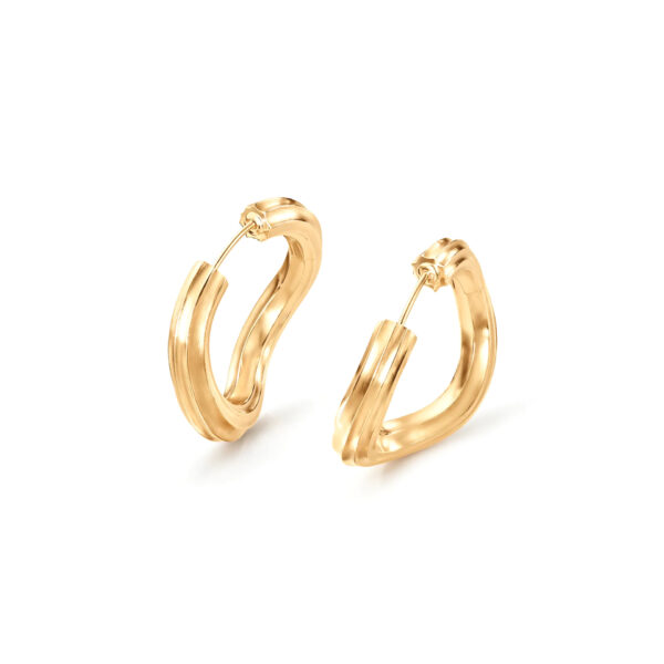 Ole Lynggaard - Under The Sea Creol Small,18 karat. 1 par
