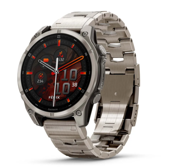 Garmin fēnix® 8–47 mm, AMOLED Titan
