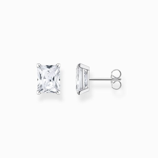 Thomas Sabo Örhängen med vit sten