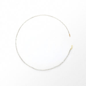 Sandberg Halsband Stella Mini Silver/guld 18 k 50 - 90 cm.