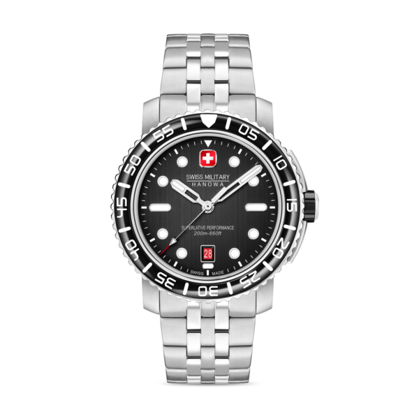 Swiss Military Hanowa Black Marin 44 mm.