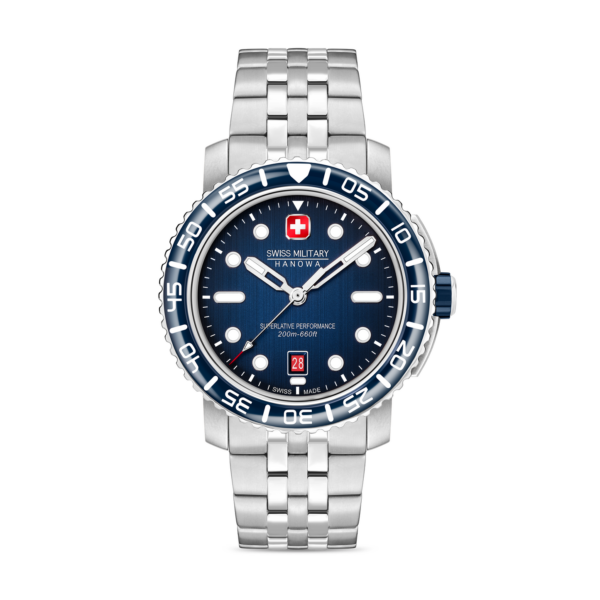 Swiss Military Hanowa Black Marin 44 mm.