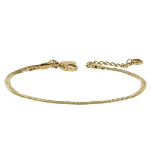 Astrid & Agnes FIONA Armband 3 mm Guldplätering