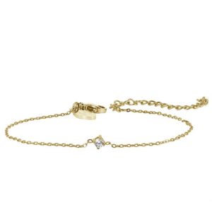 Astrid & Agnes IDA 3mm Armband Guldplätering