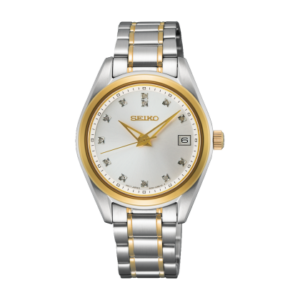 Seiko Dam 100 m Safirglas. Diamant index. 32 mm