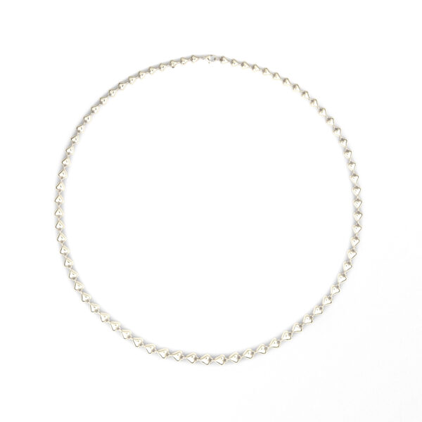 Sandberg Nubo Hjärta - Halsband i silver. 1 exemplar