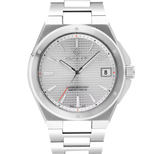 Gant Marshfield Stål Silver tavla. - 41 mm