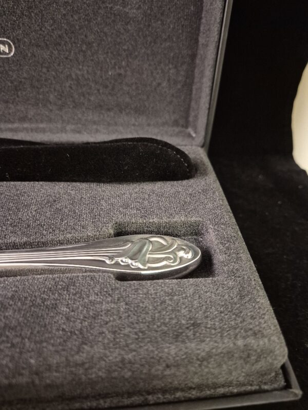 v Matsilver Blåklocka Äkta silver. Tårtspade 1 st - Bild 2