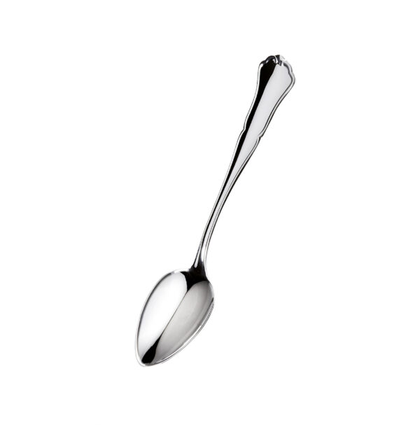 REA - Matsilver Chippendale Äkta silver GIA Kaffesked 4 st kvar finns i lager