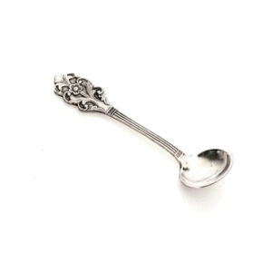 REA - Matsilver Viking Ros Äkta silver - Kaffesked. 5 st finns i lager