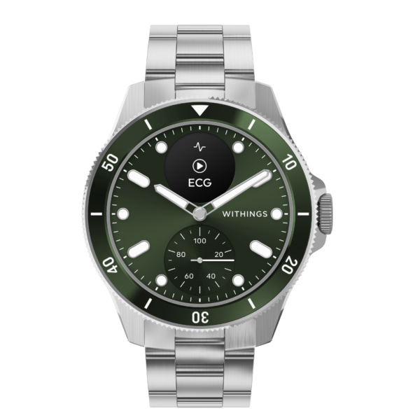 Withings - ScanWatch Nova 42 mm, Safirglas 100 m