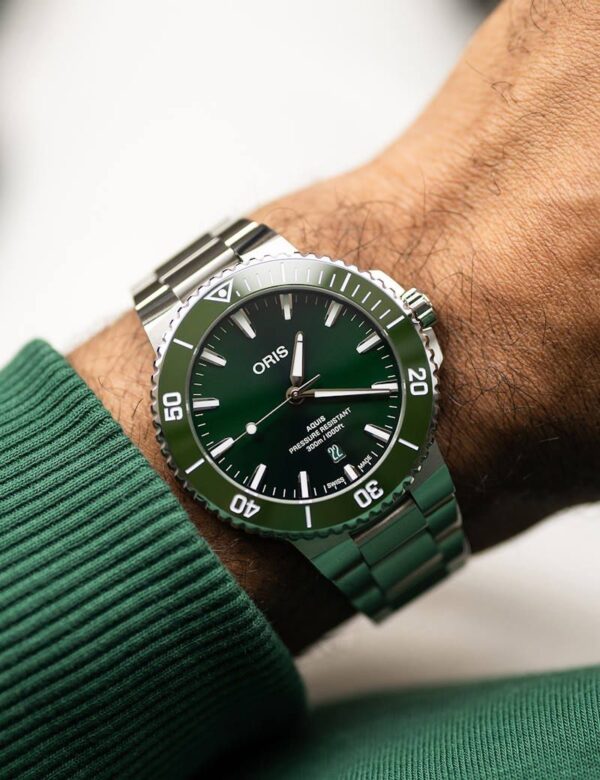 Oris Divers Aquis Date 43.5 mm. Nya versionen! - Bild 4