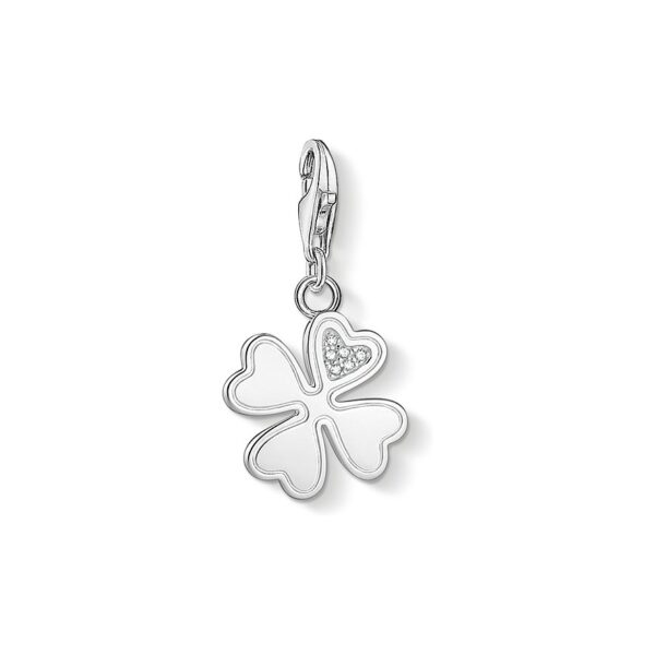Thomas Sabo Charm-hängsmycke Fyrklöver silver. Få exemplar