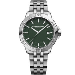 Raymond Weil Tango Classic 41 mm Grön. Ny tavla. 300 m