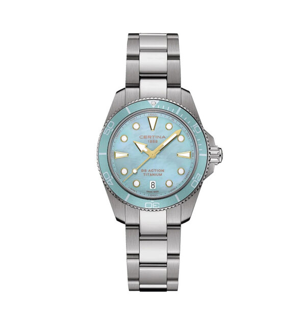 Certina DS Action Lady. 34,5 mm. 300 m. Titan. Nyhet!