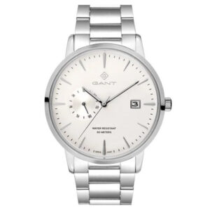 Gant East Hill Stål Vit tavla - 43 mm