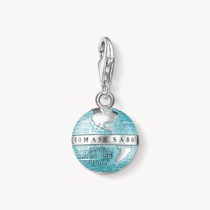 Thomas Sabo Charms berlock: Jordglob, silver