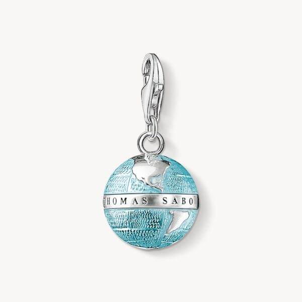 Thomas Sabo Charms berlock: Jordglob, silver
