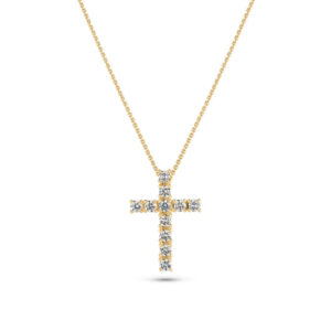 Sif Jakobs Halsband - Alba Croce - med lab-grown diamanter