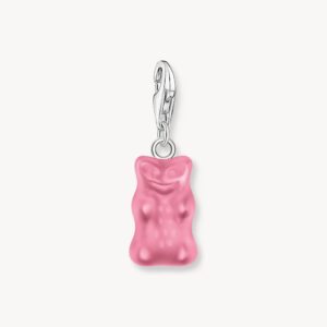Thomas Sabo Charms berlock: Rosa Guldbjörn, silver