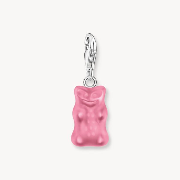 Thomas Sabo Charms berlock: Rosa Guldbjörn, silver