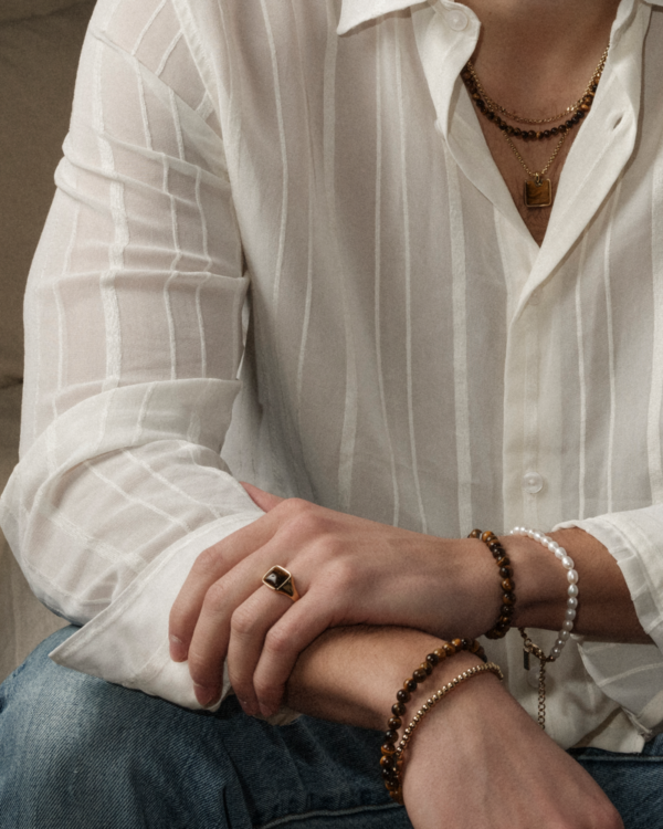 AROCK -COLLIN Armband Svart/Brun - Bild 2