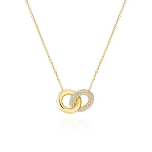 Sif Jakobs Halsband Carrara Due Piccolo - 18k Guldpläterad Silver. Nyhet!