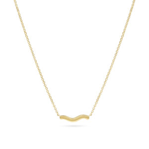 Sif Jakobs Halsband - Ellera Waves Pianura- 18 kt. guldpläterad. Nyhet!