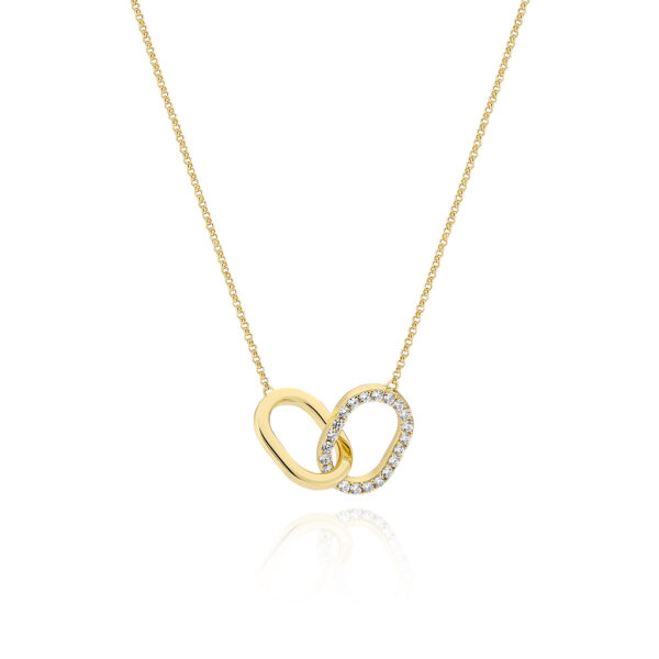 Sif Jakobs Halsband Capizzi Due Piccolo - 18k Guldpläterad Silver. Nyhet!