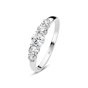Sif Jakobs Ring - Tiara- med lab-grown diamanter 0,67 ct totalt. Vitguld