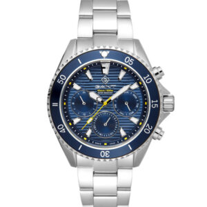 Gant Waterville Adventurer - Stål Blå tavla. 45 mm. 1 exemplar