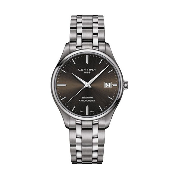 Certina DS-8 Chronometer verk. 40mm. 100 m med safirglas./Titan 1 exemplar