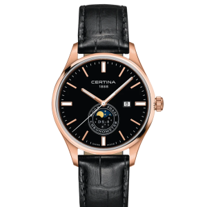 Certina DS-8 Moon Phase. 41mm. 100 m med safirglas. Nyhet!