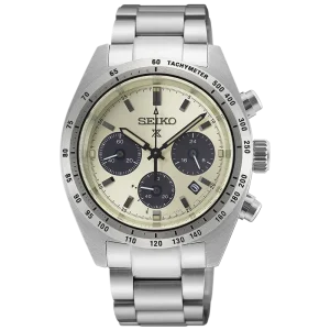 Seiko Prospex Speedtimer 39 mm 100M. Limiterad 3000 ex. 1 ex. Läderband ingår.