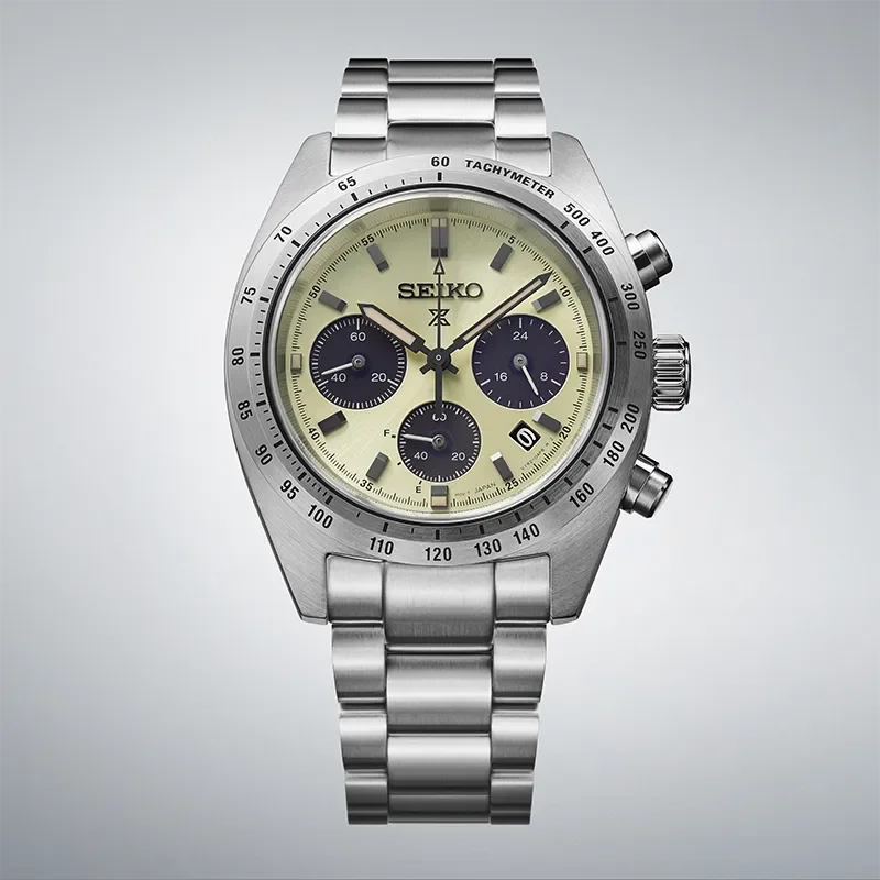 Seiko Prospex Speedtimer 39 mm 100M. Limiterad 3000 ex. 1 ex. Läderband ingår. - Bild 4